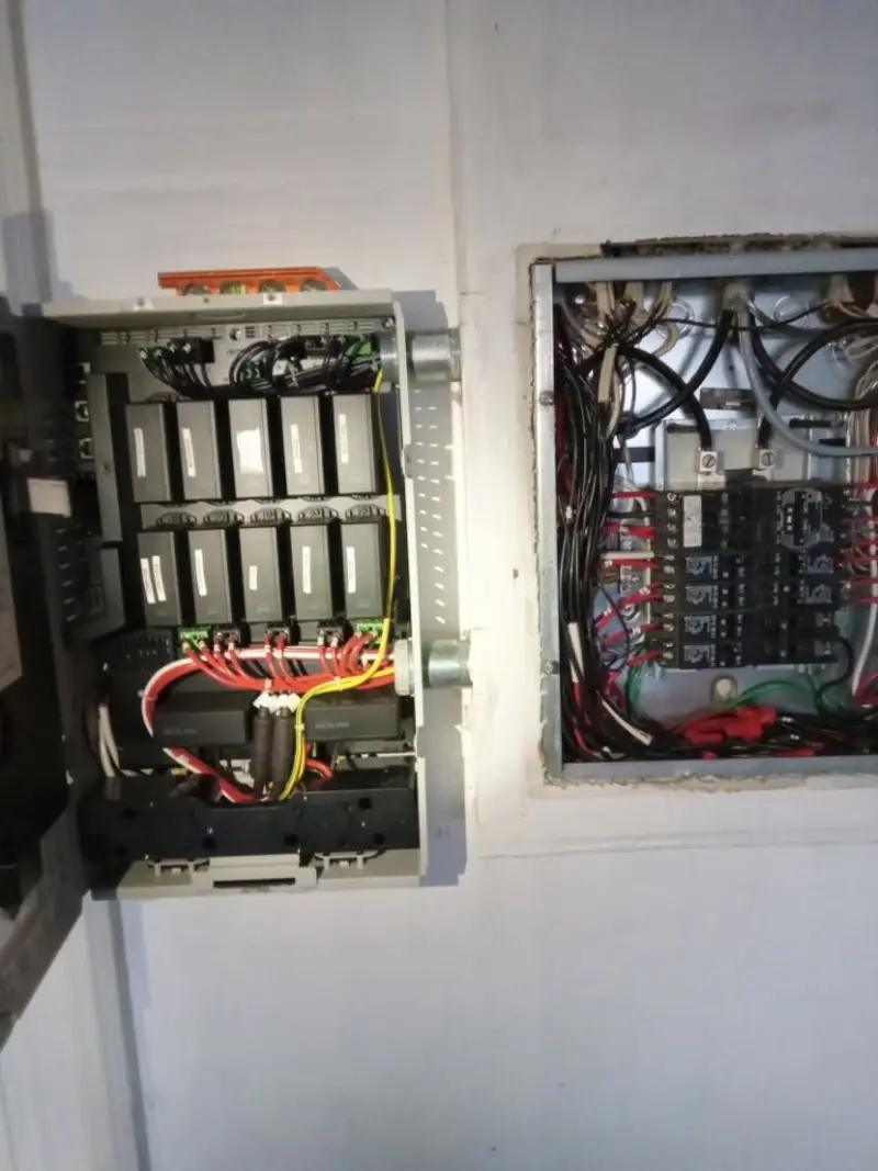 Electrical panel upgrade completed for Electrical Inspection in Greenfield